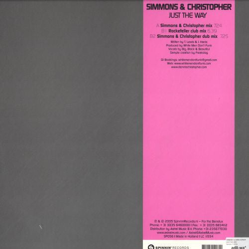 Simmons & Christopher : Just The Way (12")