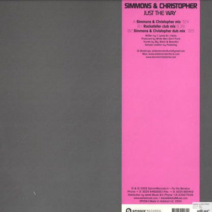 Simmons & Christopher : Just The Way (12")