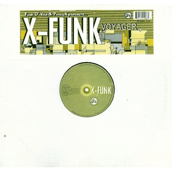 Funk D'Void & Percy X presents X-Funk : Voyager EP (12", EP)