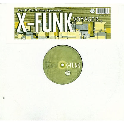 Funk D'Void & Percy X presents X-Funk : Voyager EP (12", EP)