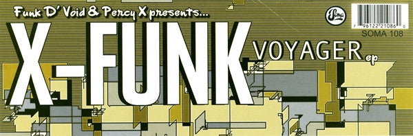 Funk D'Void & Percy X presents X-Funk : Voyager EP (12", EP)