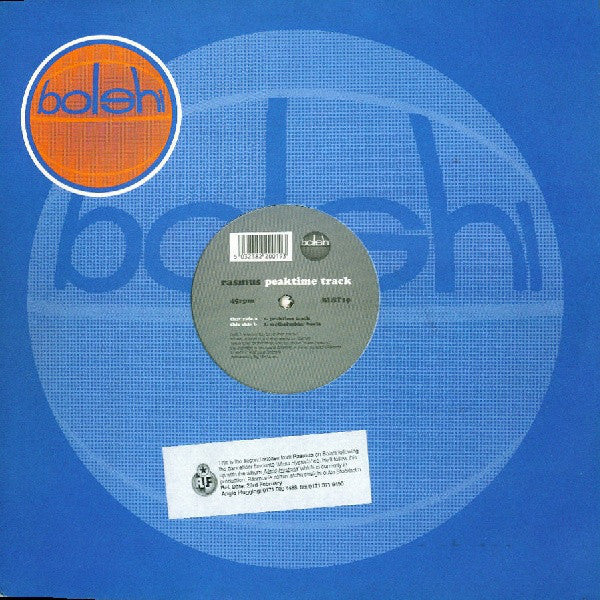 Rasmus : Peaktime Track (12")