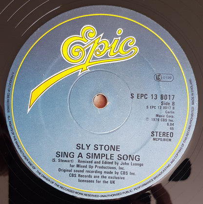 Sly Stone : Dance To The Music (12", Single)