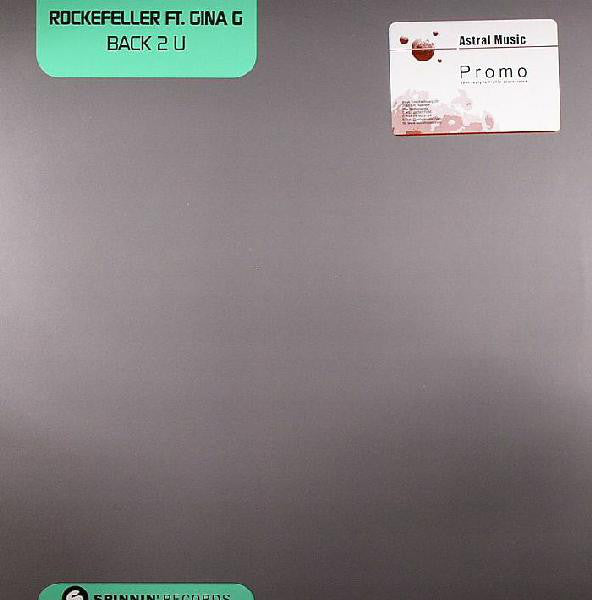 Rockefeller Ft. Gina J : Back 2 U (12")