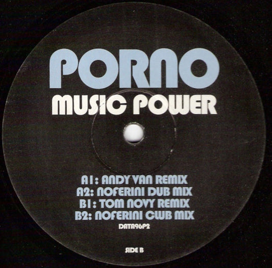 Porno : Music Power (12", Promo)
