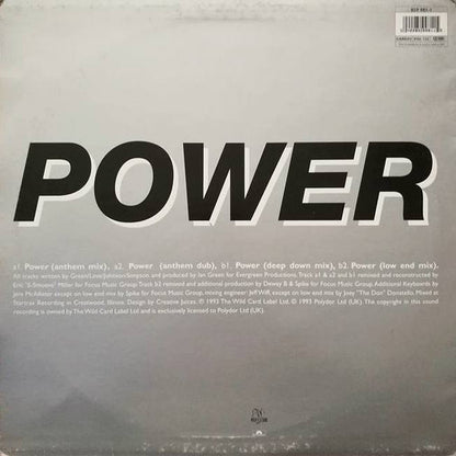 Nu Colours : Power (The E Smoove Remixes) (12")