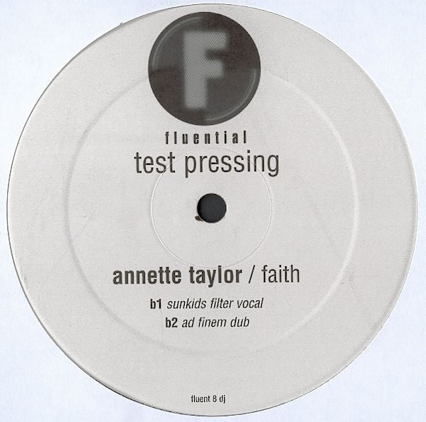 Annette Taylor : Faith (2x12", TP)