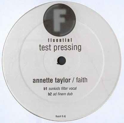Annette Taylor : Faith (2x12", TP)