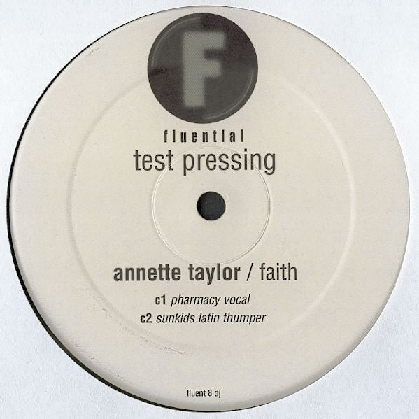 Annette Taylor : Faith (2x12", TP)