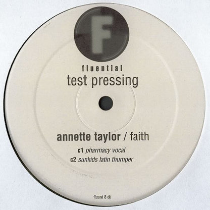 Annette Taylor : Faith (2x12", TP)
