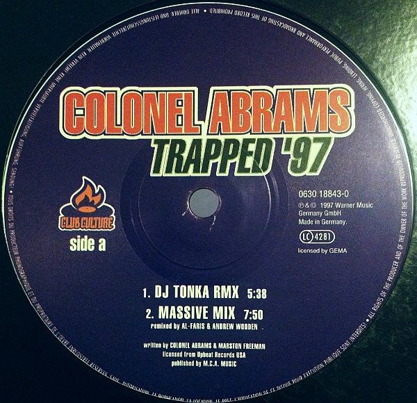 Colonel Abrams : Trapped '97 (12")
