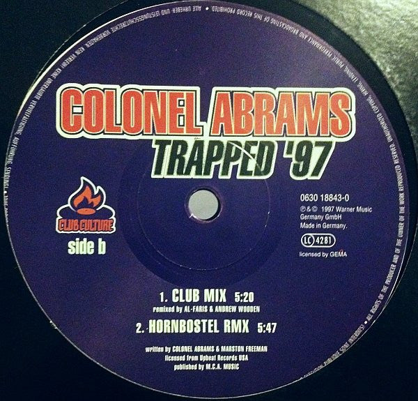Colonel Abrams : Trapped '97 (12")