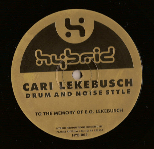 Cari Lekebusch : Drum And Noise Style (12")