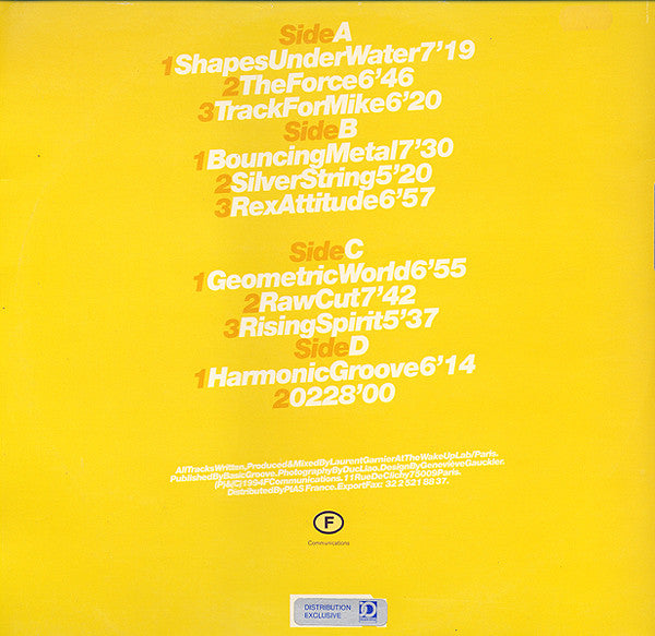 Laurent Garnier : Shot In The Dark (2xLP, Album, Ltd, Yel)
