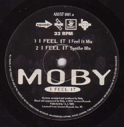 Moby : I Feel It + Thousand (12")