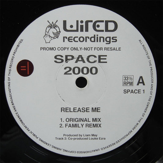 Space 2000 : Release Me (12", Promo)