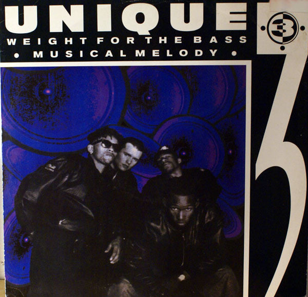 Unique 3 : Weight For The Bass / Musical Melody (12", Promo)