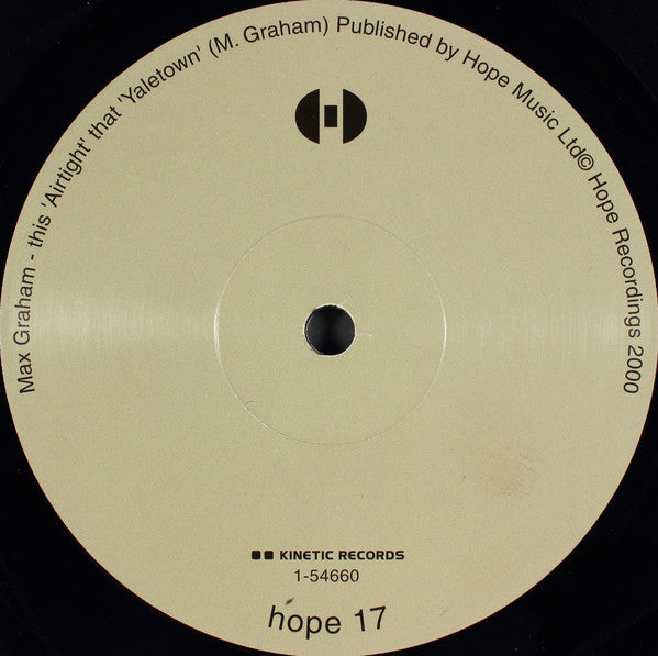 Max Graham : Airtight / Yaletown (12")
