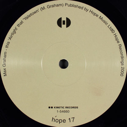 Max Graham : Airtight / Yaletown (12")