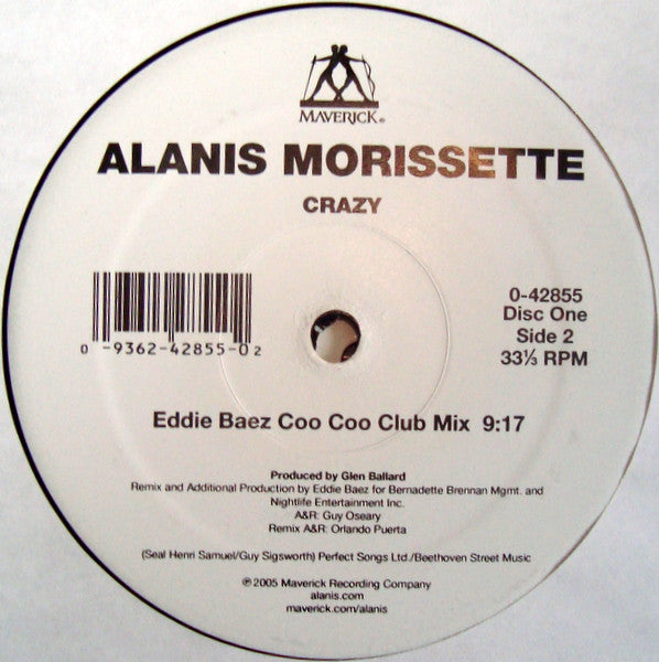 Alanis Morissette : Crazy (2x12")