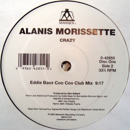 Alanis Morissette : Crazy (2x12")