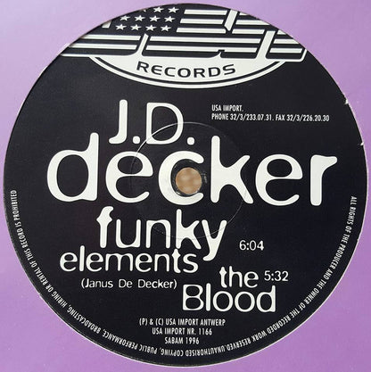 J.D. Decker : Rising Meteors (12")