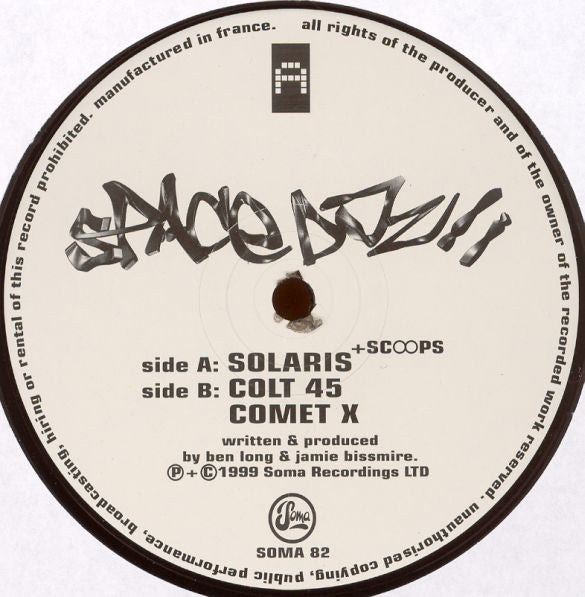 Space DJz : Solaris (12")