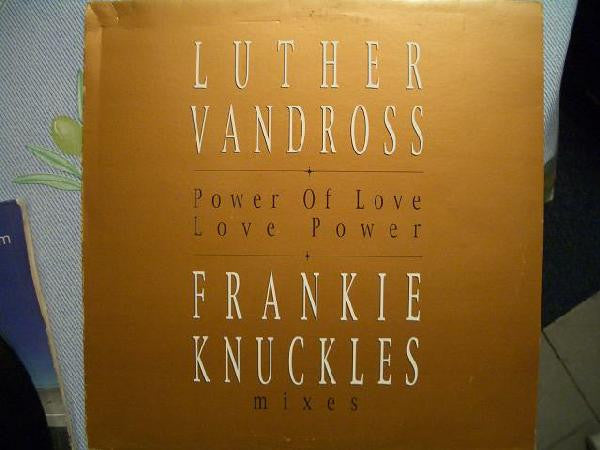 Luther Vandross : Power Of Love / Love Power (Frankie Knuckles Mixes) (12", Promo)