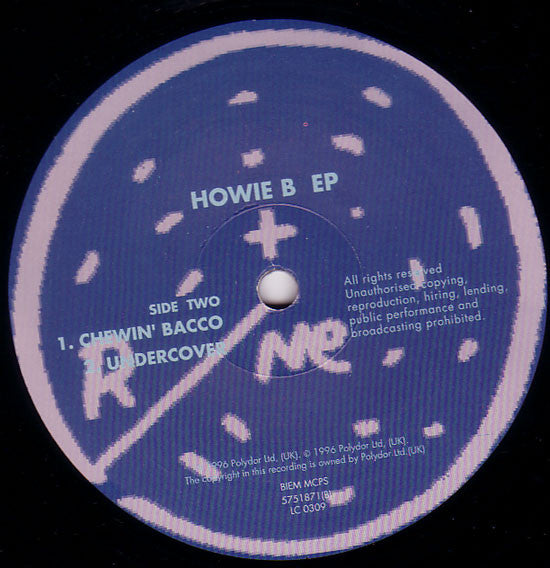 Howie B. : EP (12")