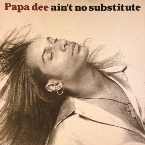 Papa Dee : Ain't No Substitute (12", Single)