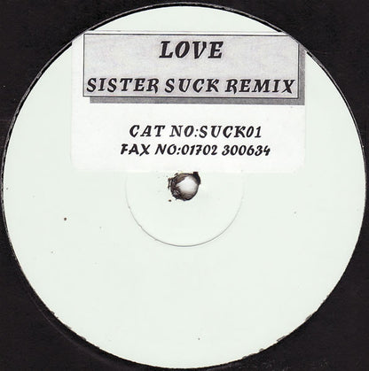 Blow Brothers : Love (Sister Suck Remix) (12", S/Sided, W/Lbl, Sti)