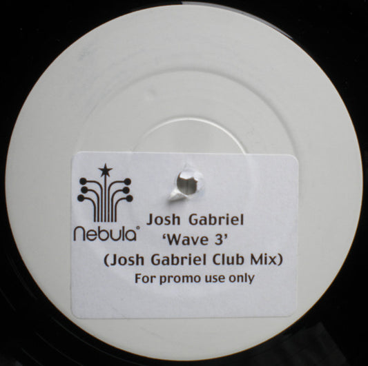 Josh Gabriel : Wave 3 (12", S/Sided, Promo)