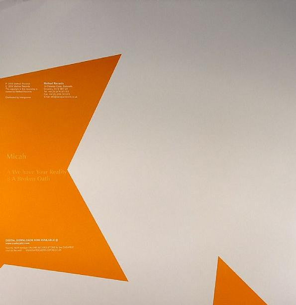 Micah : We Have Your Reality (12")