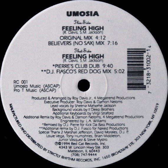 Umosia : Feeling High (12")