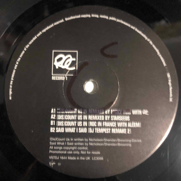 Roc : [Dis]count Us In (2x12", Promo)