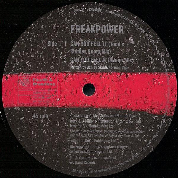 Freakpower* : Can You Feel It (12", Promo)