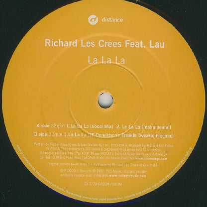 Richard Les Crees Feat. Lau : La La La (12")