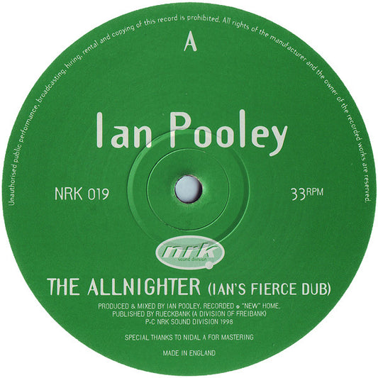 Ian Pooley : The Allnighter EP (12", EP)