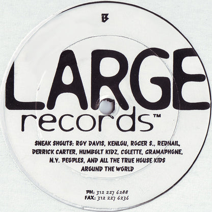 DJ Sneak : Blue Belly Bandit E.P. (12", EP)