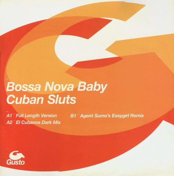 Cuban Sluts : Bossa Nova Baby (12", Promo)