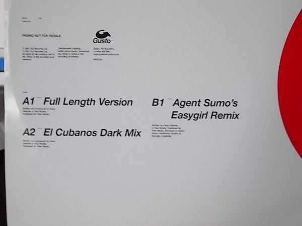 Cuban Sluts : Bossa Nova Baby (12", Promo)