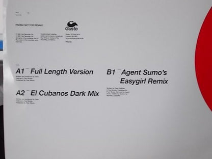 Cuban Sluts : Bossa Nova Baby (12", Promo)