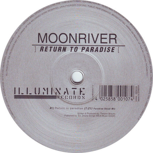 Moonriver : Return To Paradise (12")