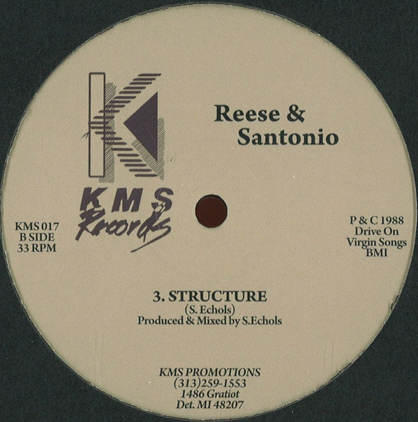 Reese & Santonio : Truth Of Self Evidence  (12", RE, RM)