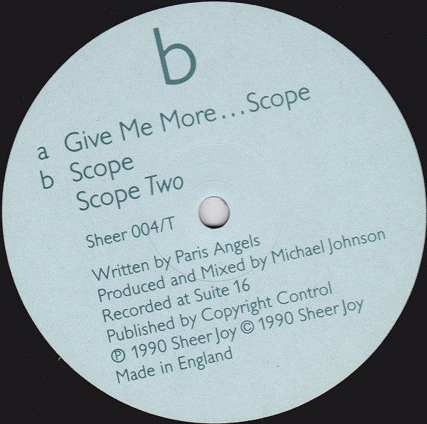 Paris Angels : Scope (12", Single)