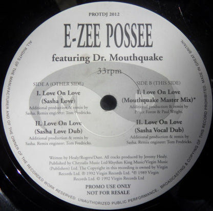 E-Zee Possee : Love On Love (12", Promo)