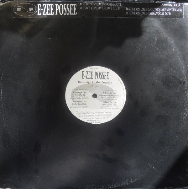 E-Zee Possee : Love On Love (12", Promo)