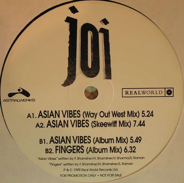 Joi : Asian Vibes (12", Promo)