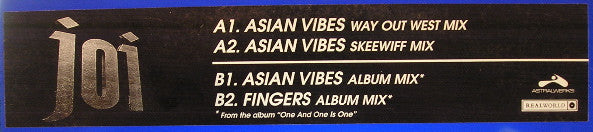 Joi : Asian Vibes (12", Promo)