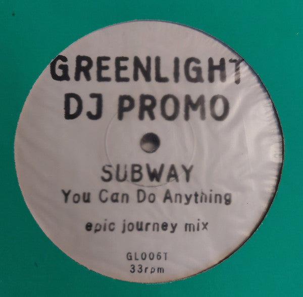Subway (10) : You Can Do Anything (12", Promo)